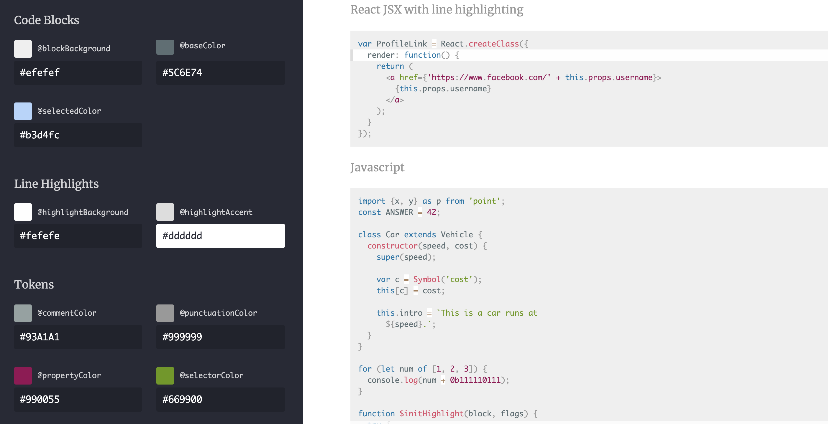 Use Custom Colors for Syntax Highlighting